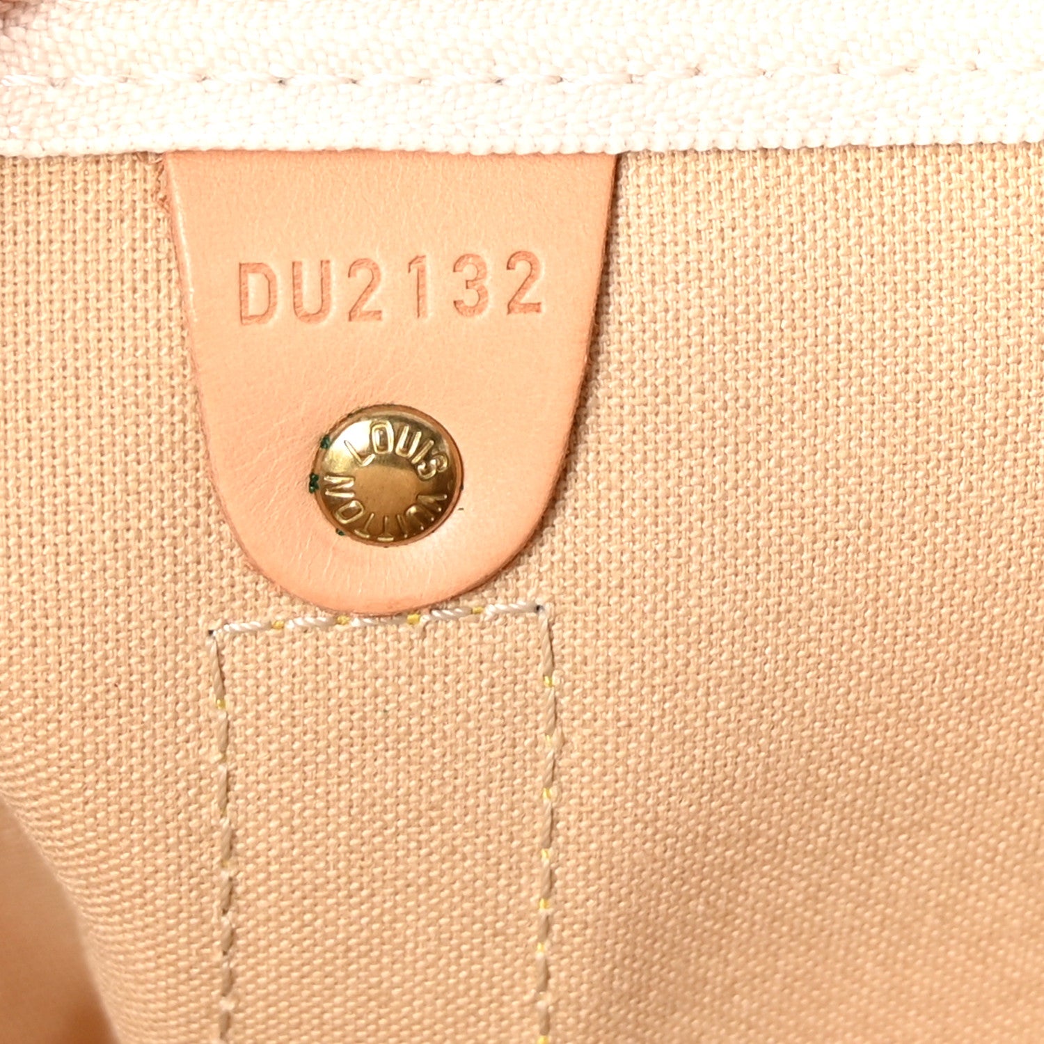 Louis Vuitton Damier Azur Keepall 50 6 of 9