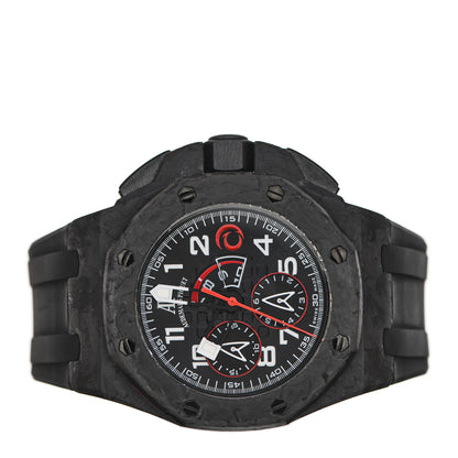 Audemars Piguet Carbon Fiber Rubber 44mm Royal Oak Offshore Chronograph Limited Edition "Alinghi Team" Automatic Watch Black 26062FS.OO.A002CA.01 2 of 5