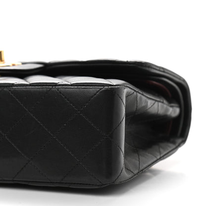 Chanel Lambskin Quilted Small Double Flap Black 9 of 12