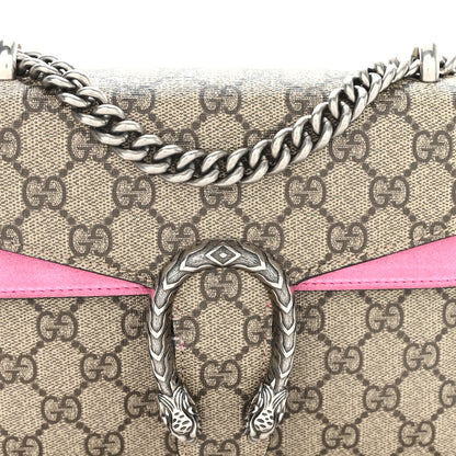 Gucci GG Supreme Monogram Mini Dionysus Shoulder Bag Pink 8 of 11