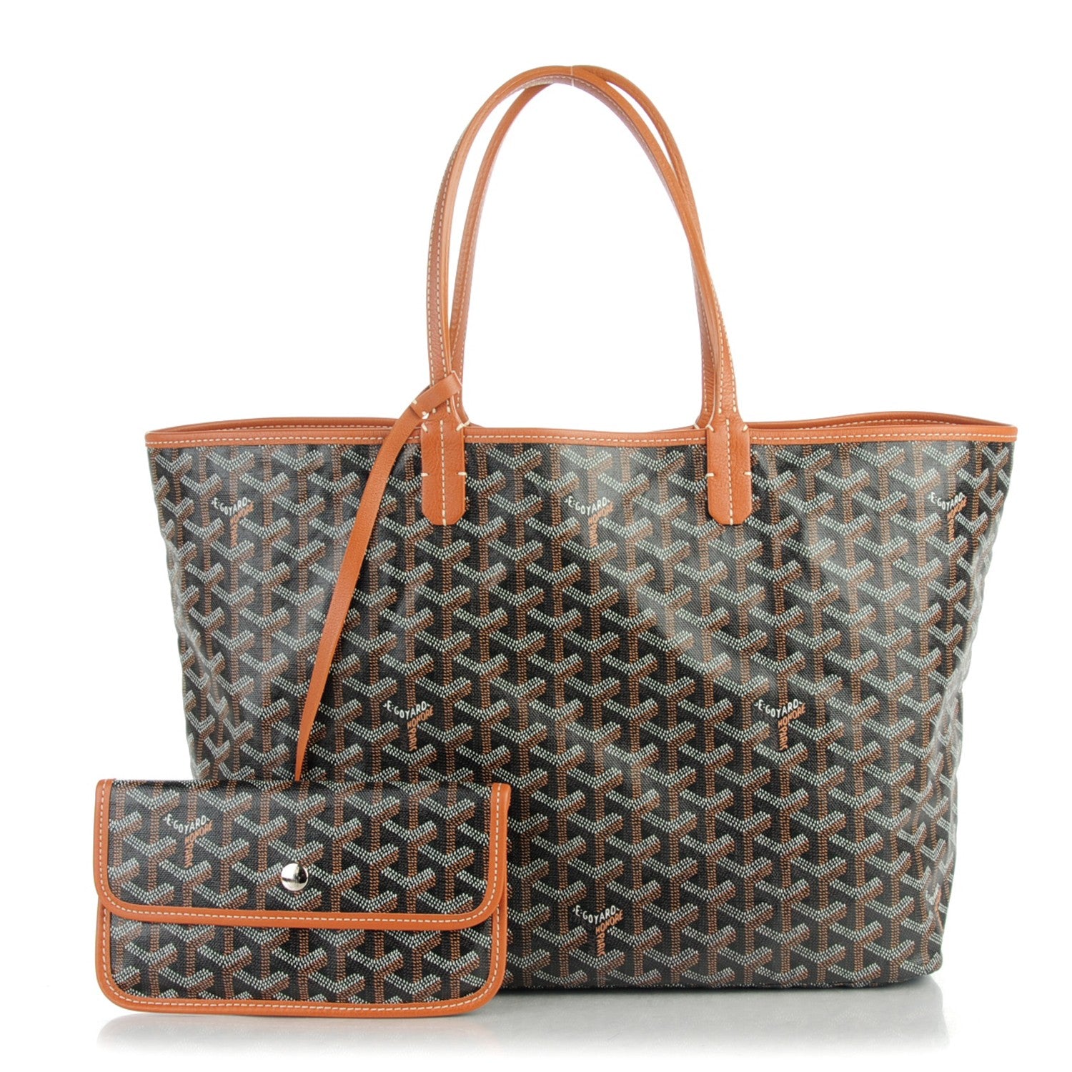 Goyard Goyardine Saint Louis PM Black Gold 1 of 8