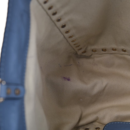 Valentino Garavani Vitello Medium Rockstud Tote Bright Blue 11 of 21