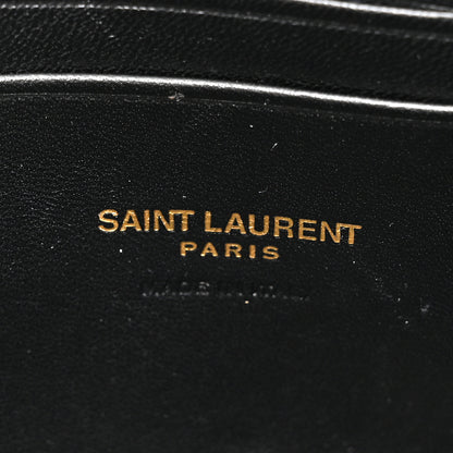 Saint Laurent Grain De Poudre Matelasse Monogram Mini Lou Camera Bag Eros Red 6 of 11