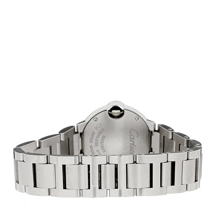 Cartier Stainless Steel Diamond Bezel 28mm Ballon Bleu De Cartier Quartz Watch 3 of 5