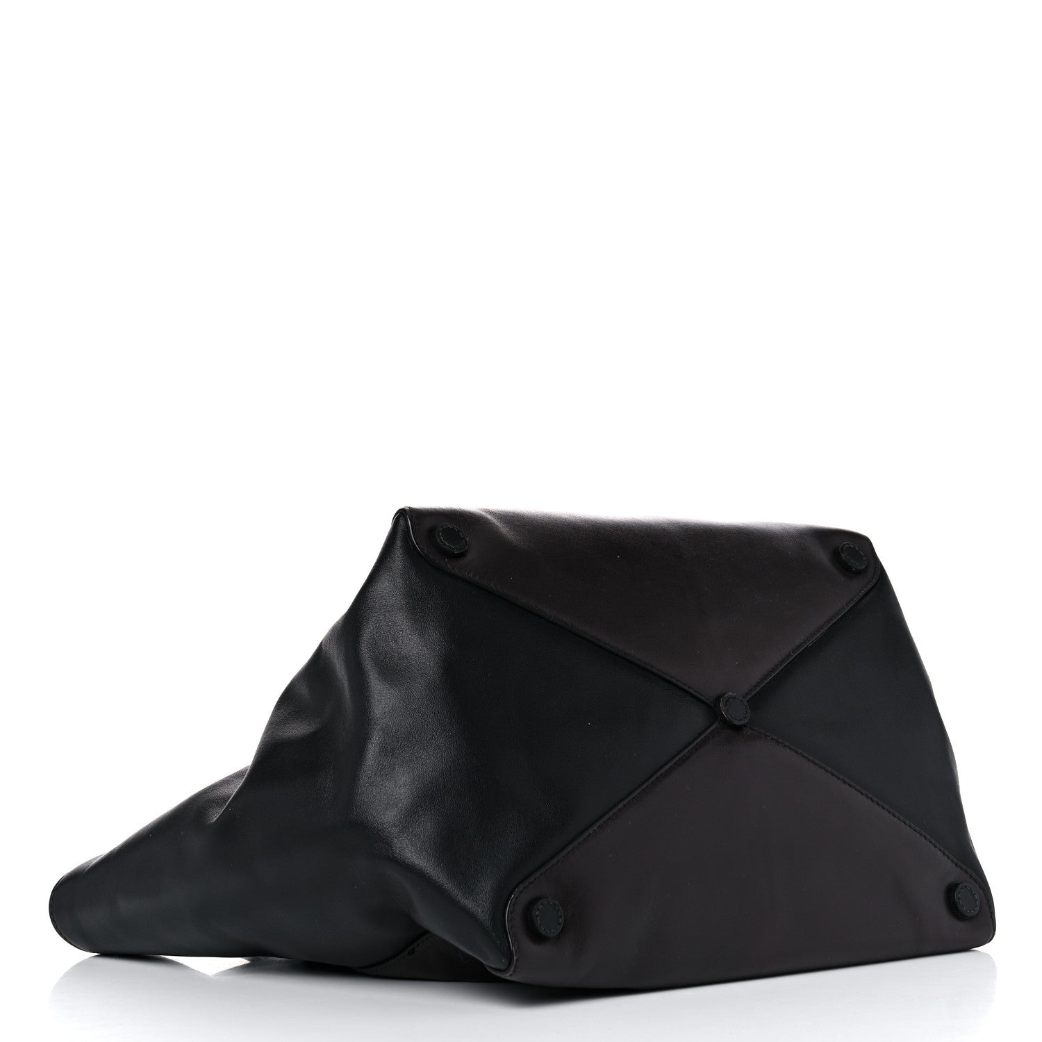 Prada Soft Calfskin Tote Ebano Black 4 of 14