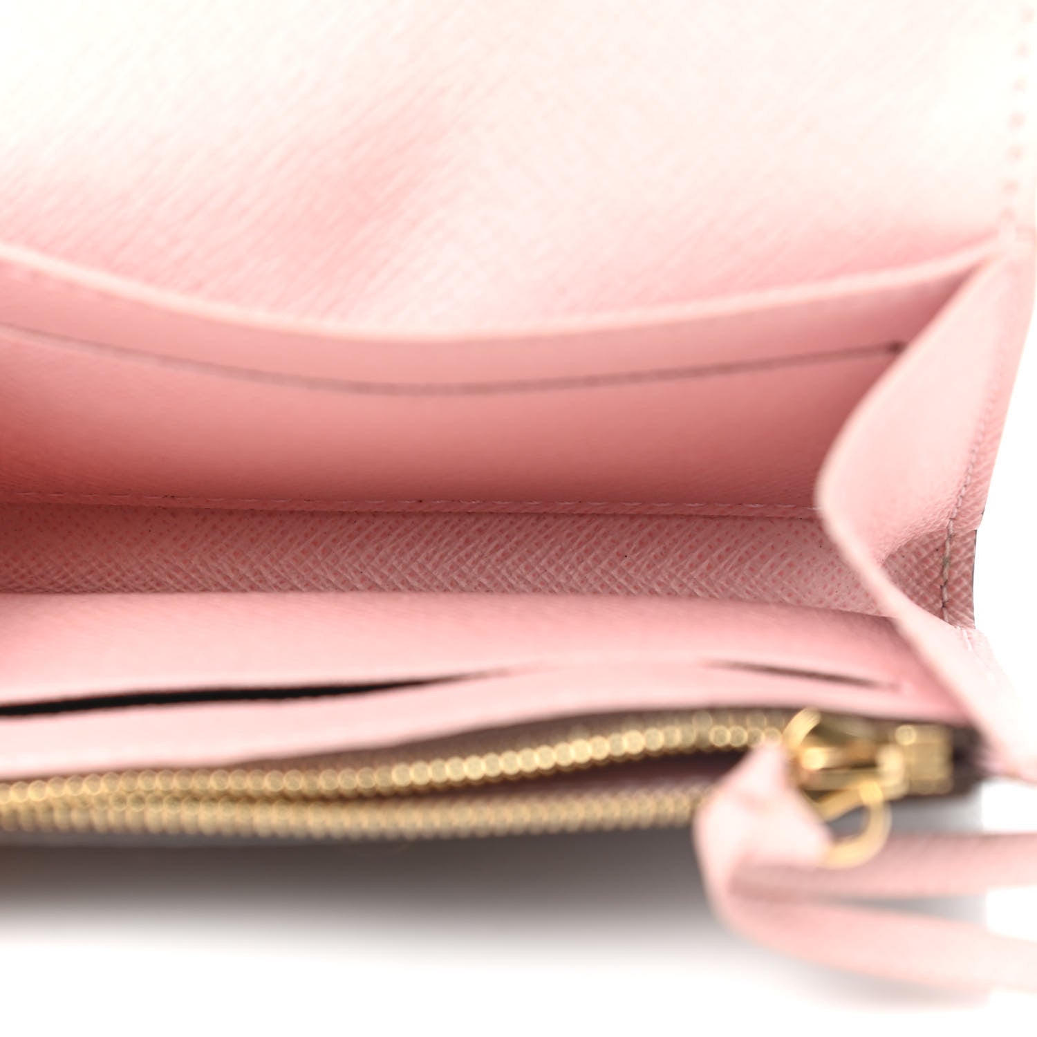Louis Vuitton Damier Ebene Rosalie Coin Purse Rose Ballerine 5 of 7
