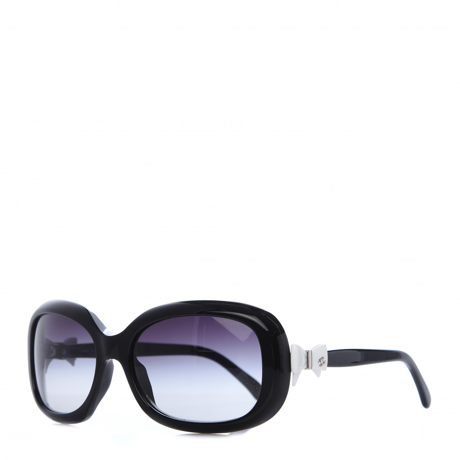 Chanel CC Bow Sunglasses 5170 Black 1 of 7