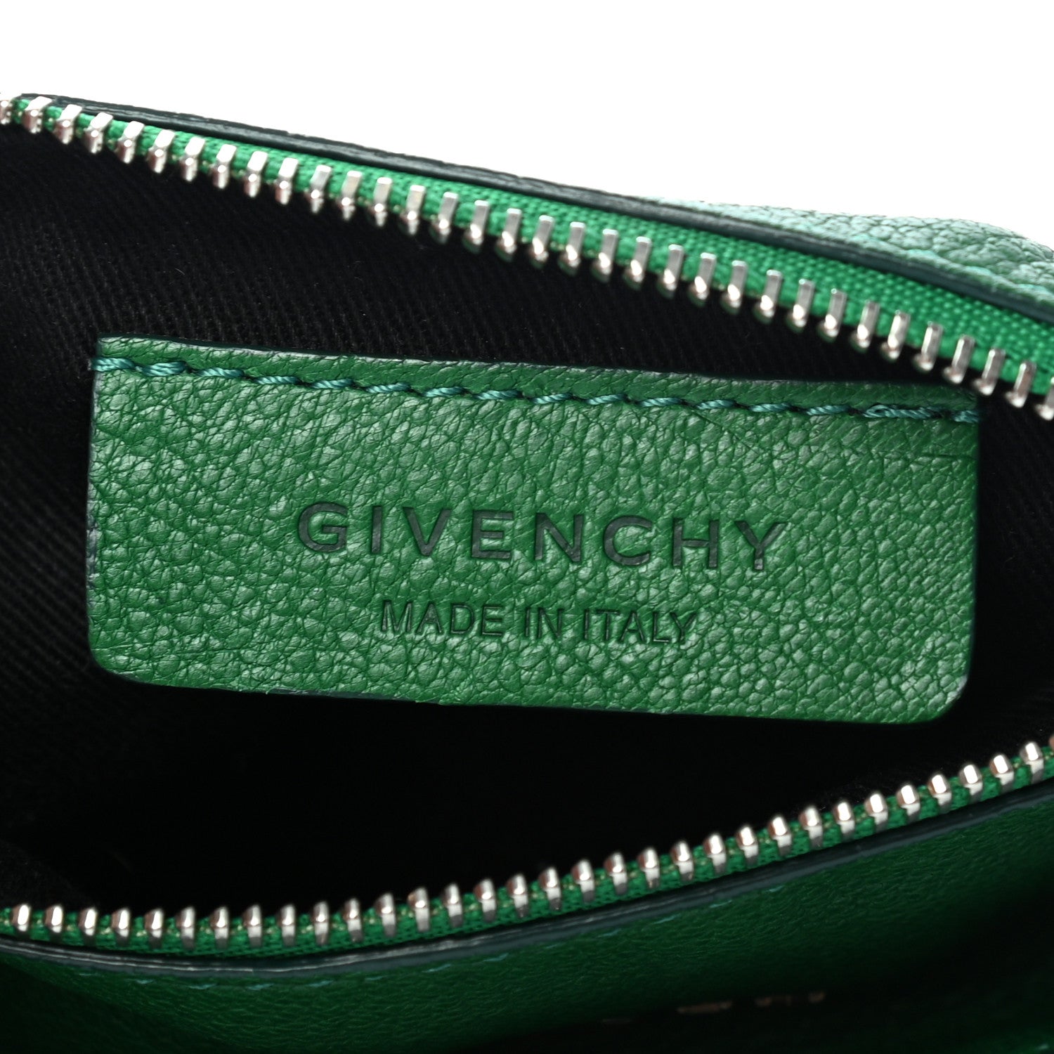 Givenchy Sugar Goatskin Pandora Wristlet Emerald 6 of 6