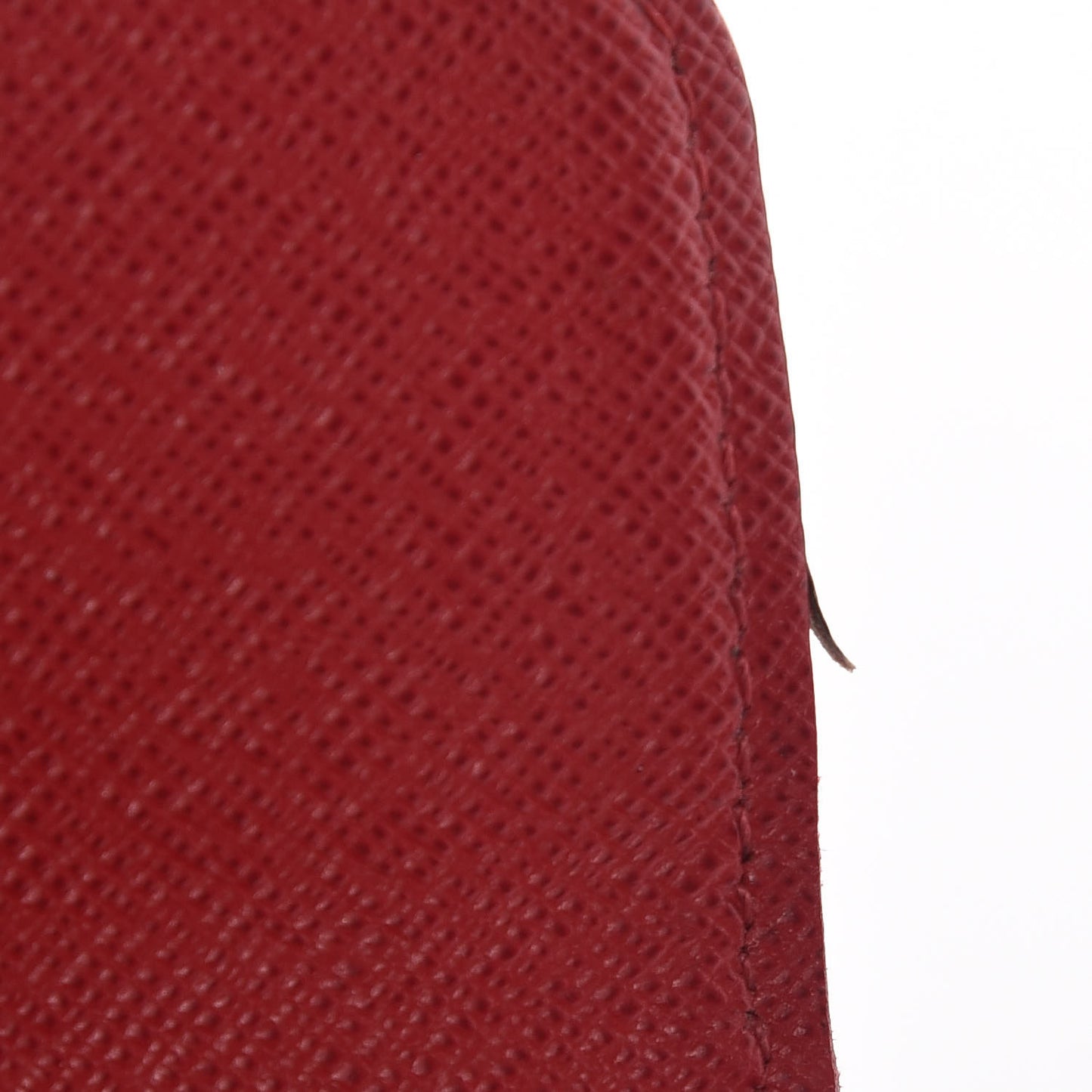 Damier Ebene Emilie Wallet Red