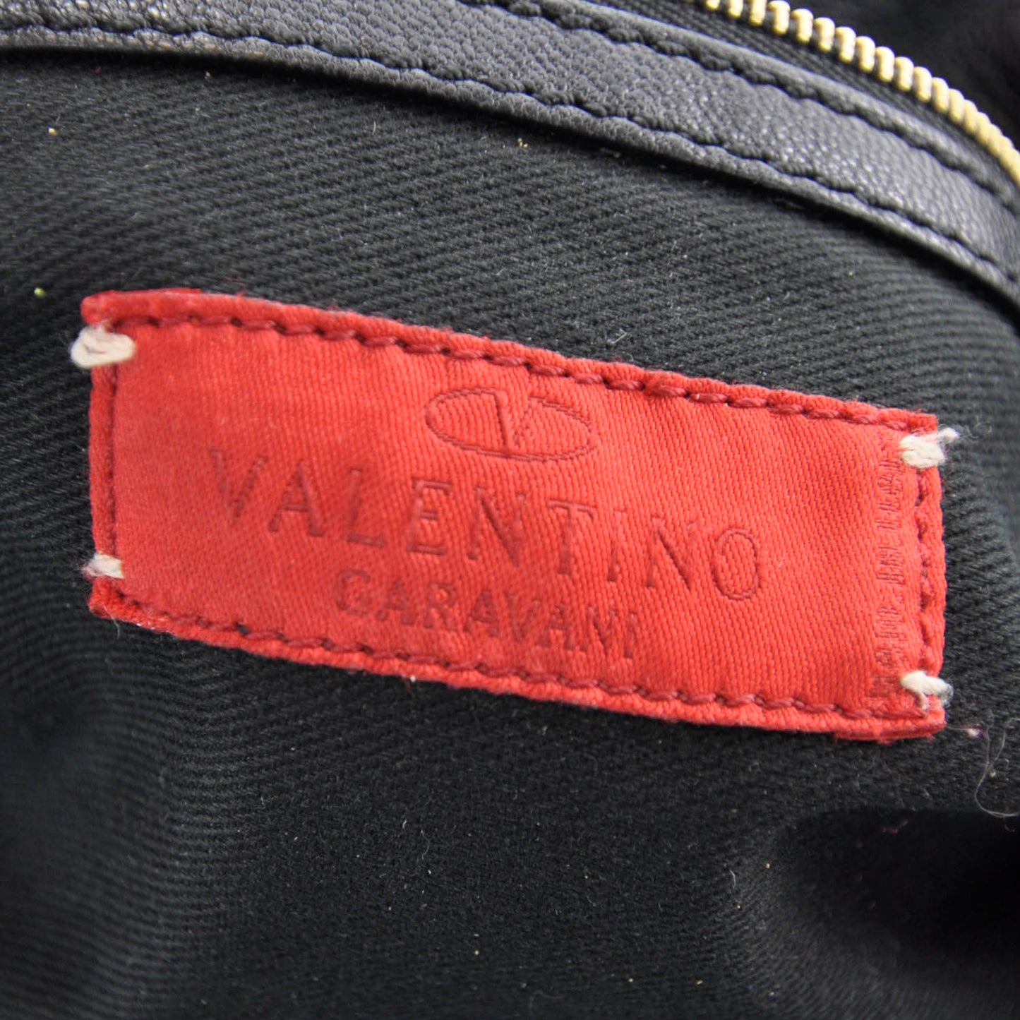 Leather Catch Hobo Black