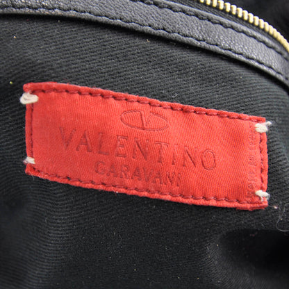 Valentino Garavani Leather Catch Hobo Black 9 of 10