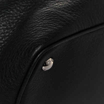 Prada Cervo Bauletto Bag Argilla Black 11 of 14