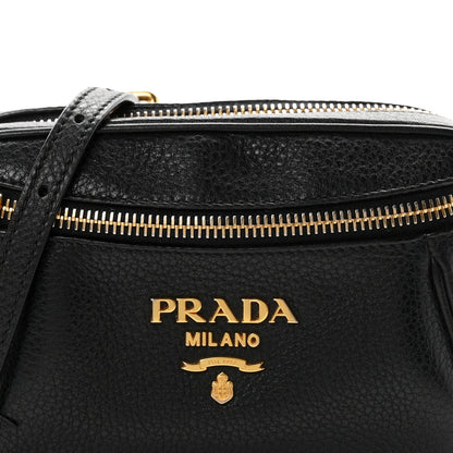 Prada Vitello Daino Belt Bag Black 9 of 11
