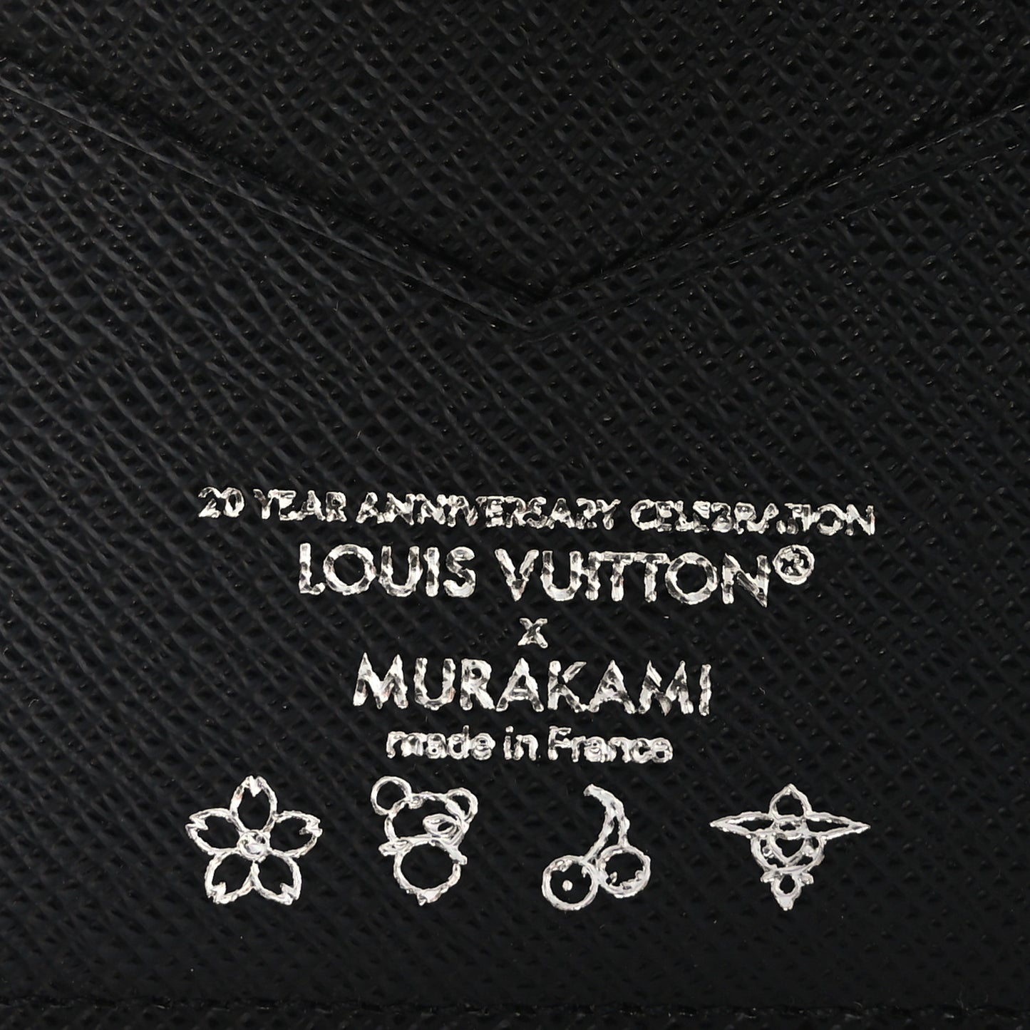 LV X TM Monogram Multicolor Passport Cover Black