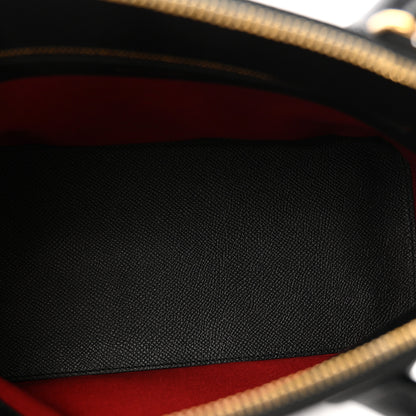 Balenciaga Signature Grained Calfskin Logo S Ville Top Handle Bag Black 5 of 11