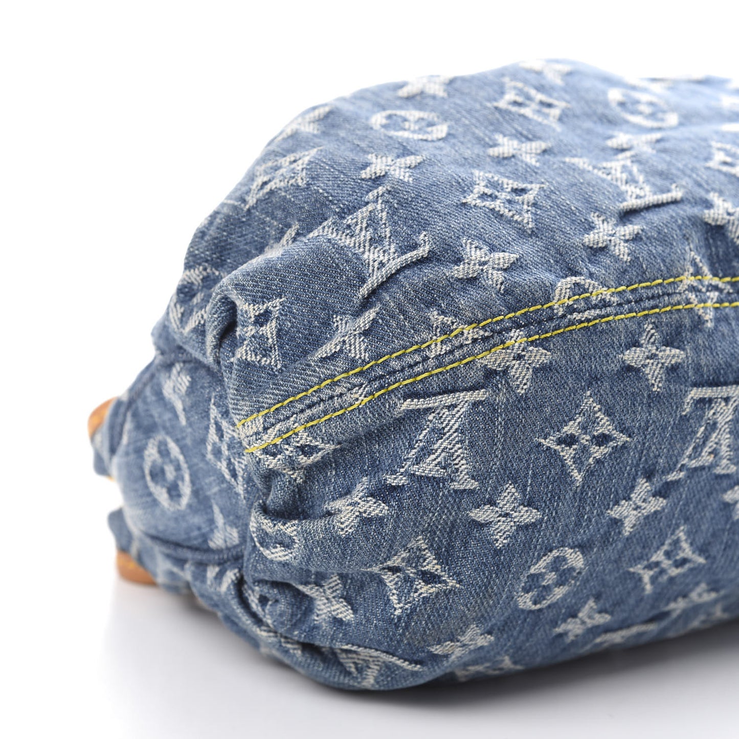 Monogram Denim Pleaty Blue