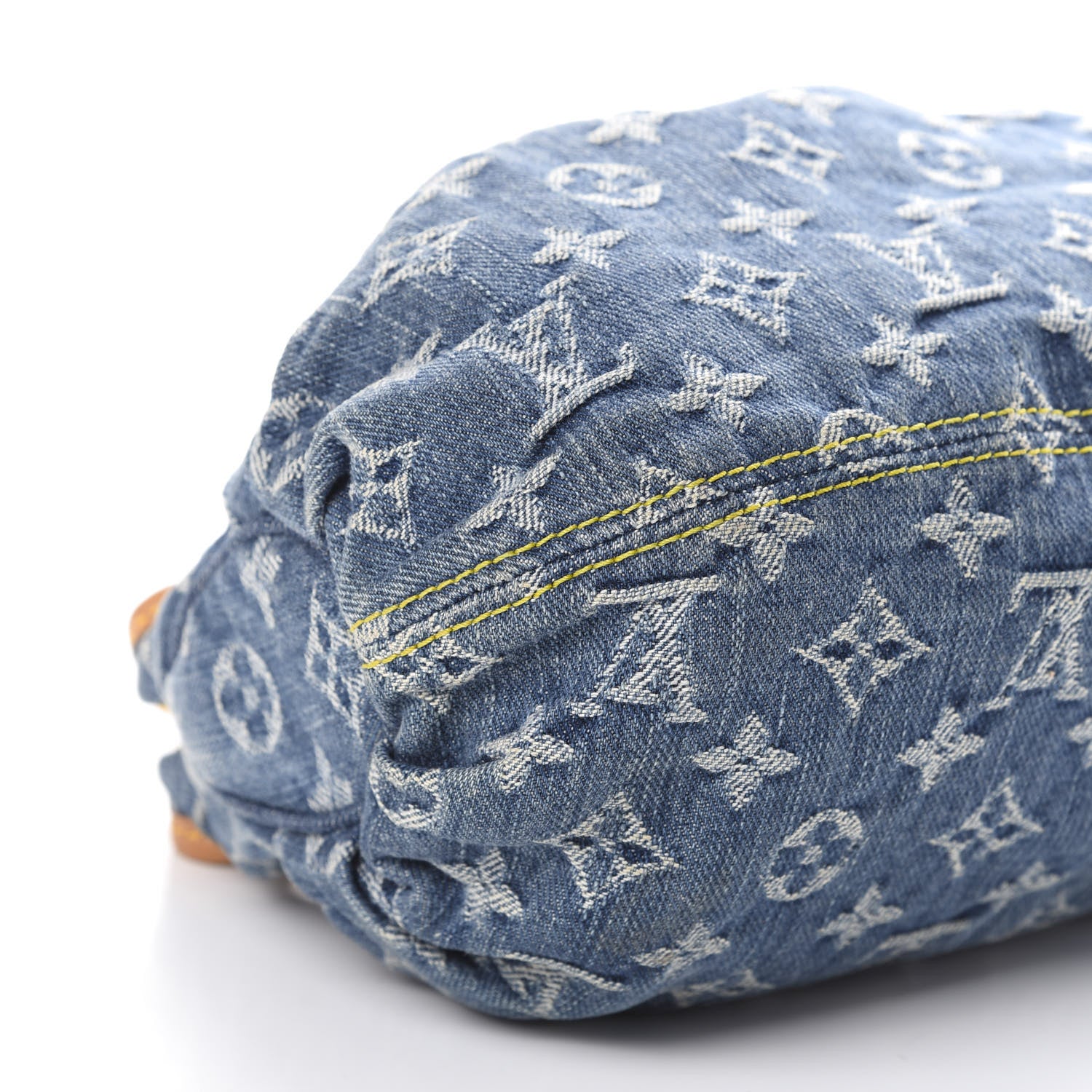 Louis Vuitton Monogram Denim Pleaty Blue 7 of 11