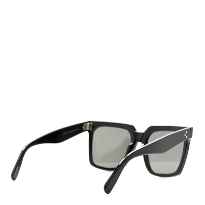 Celine Acetate Polarized Oversized Sunglasses CL4055IN Black 4 of 7