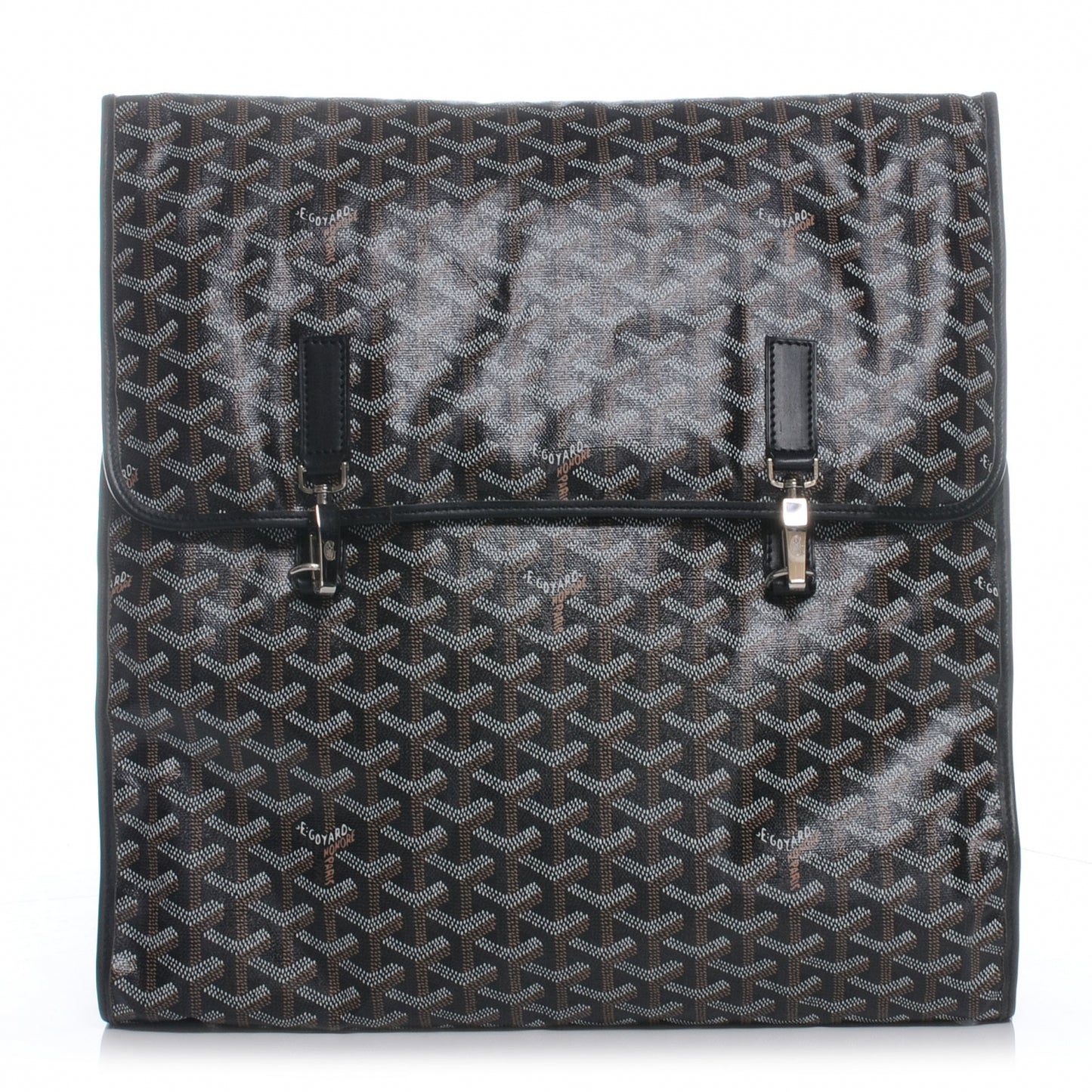 Goyardine Diaper Bag Changing Pad Black