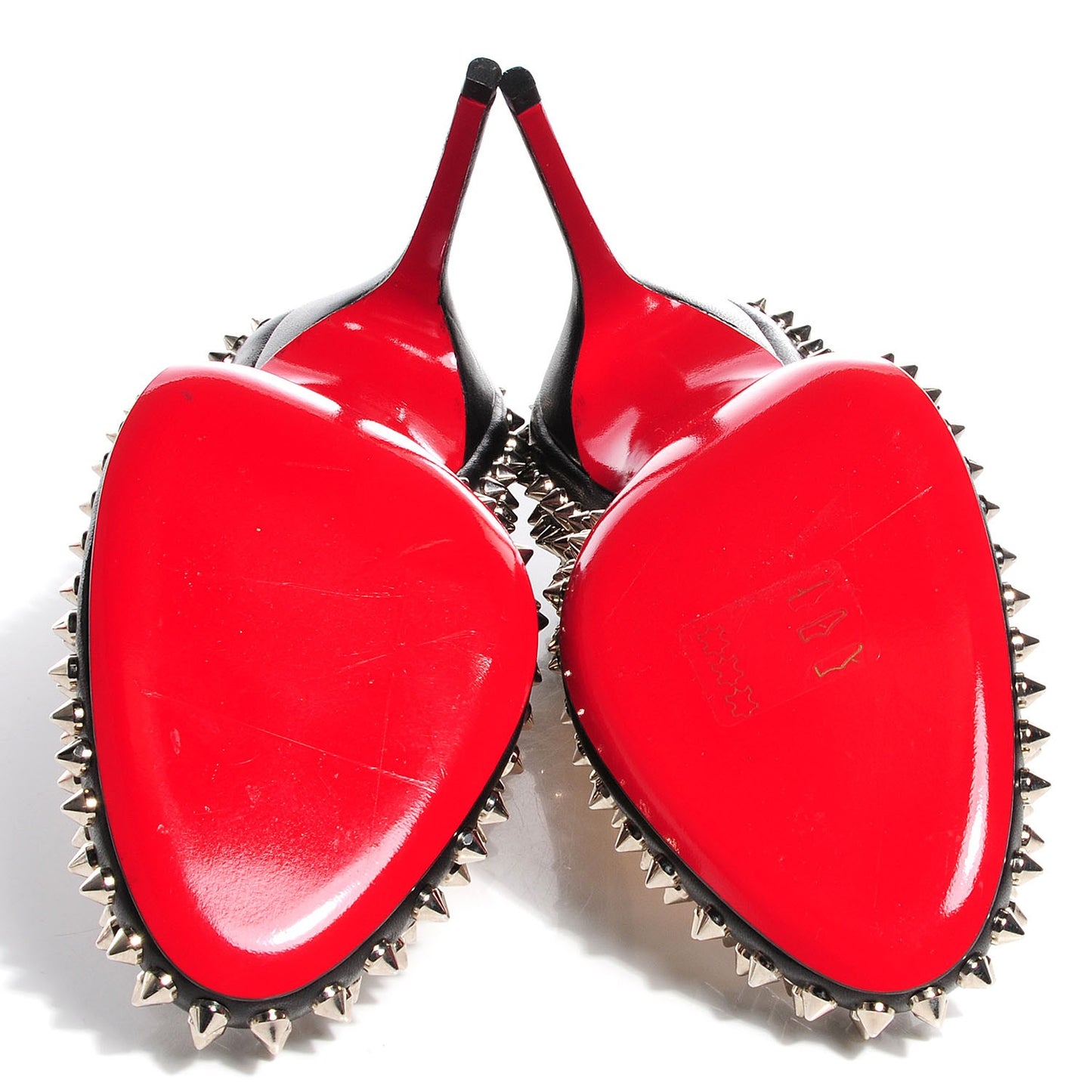 Nappa Fifi Spikes 100 Pumps 38.5 Black