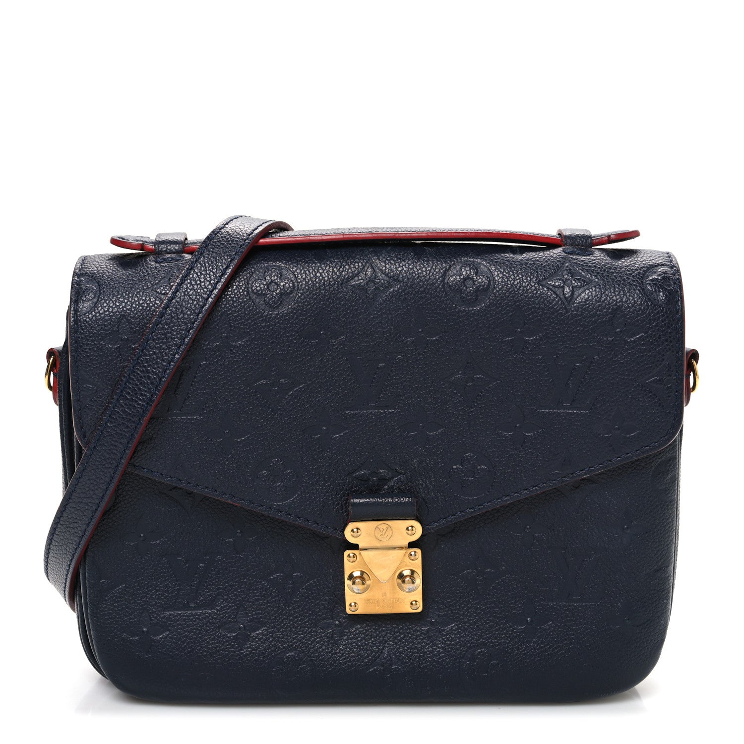 Louis Vuitton Empreinte Pochette Metis Marine Rouge 1 of 12