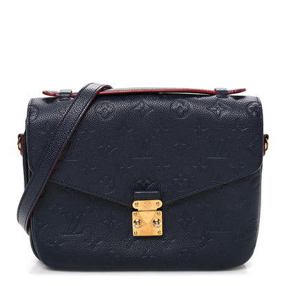 Louis Vuitton Empreinte Pochette Metis Marine Rouge 1 of 12