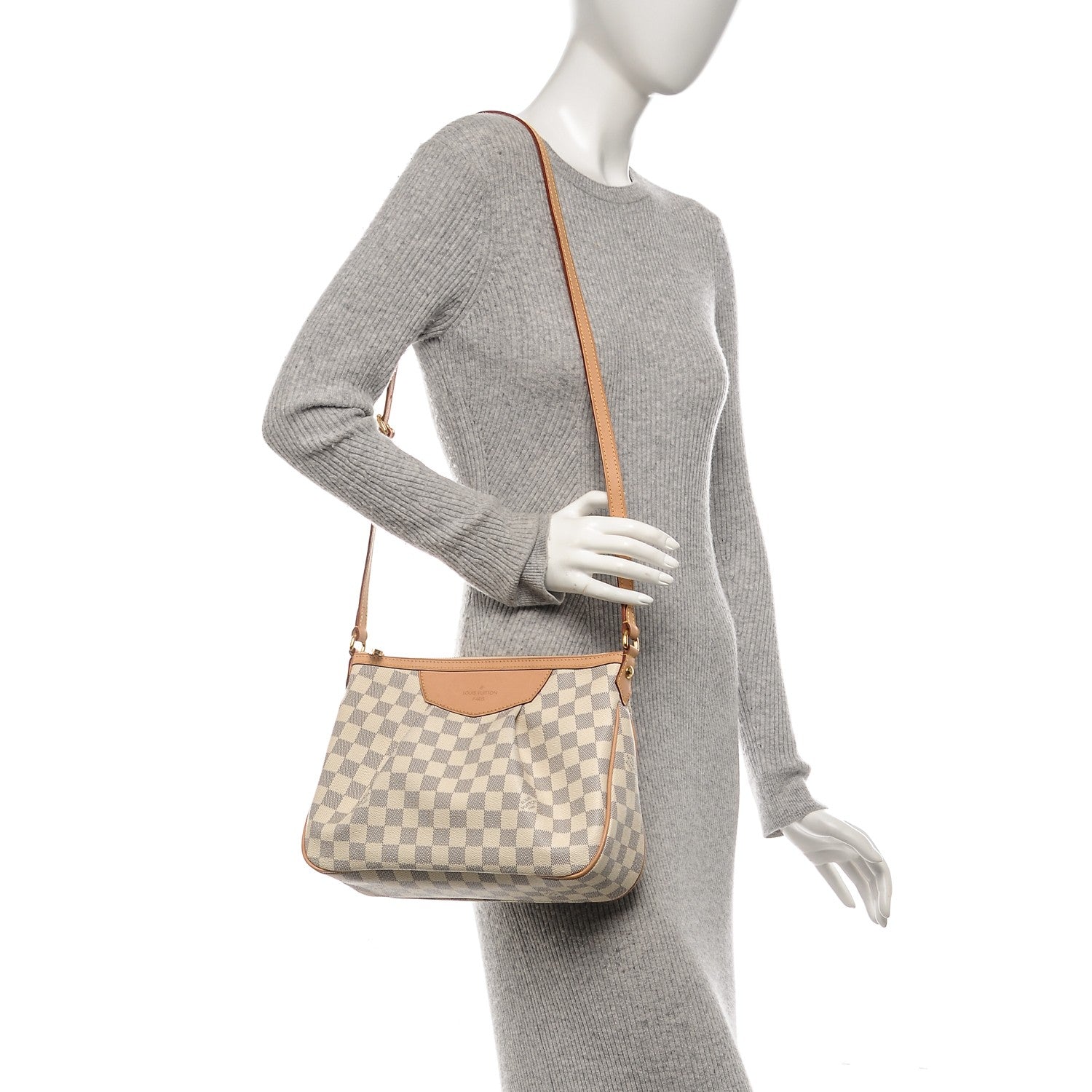 Louis Vuitton Damier Azur Siracusa PM 2 of 7