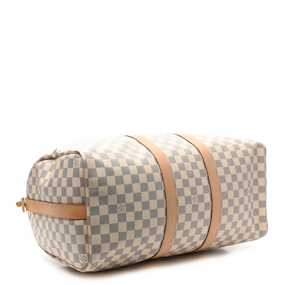 Louis Vuitton Damier Azur Keepall Bandouliere 45 3 of 8