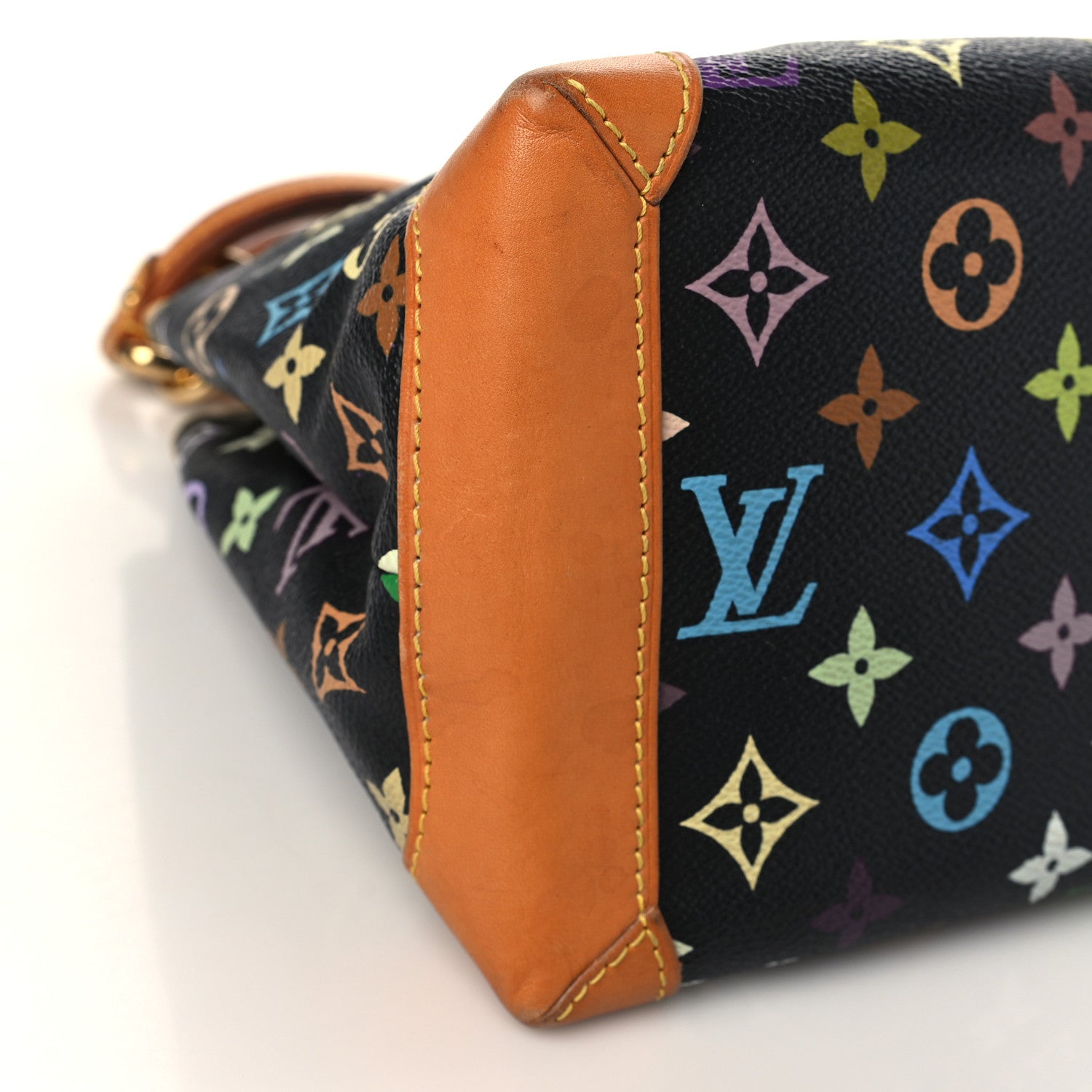 Louis Vuitton Monogram Multicolor Audra Black 7 of 10
