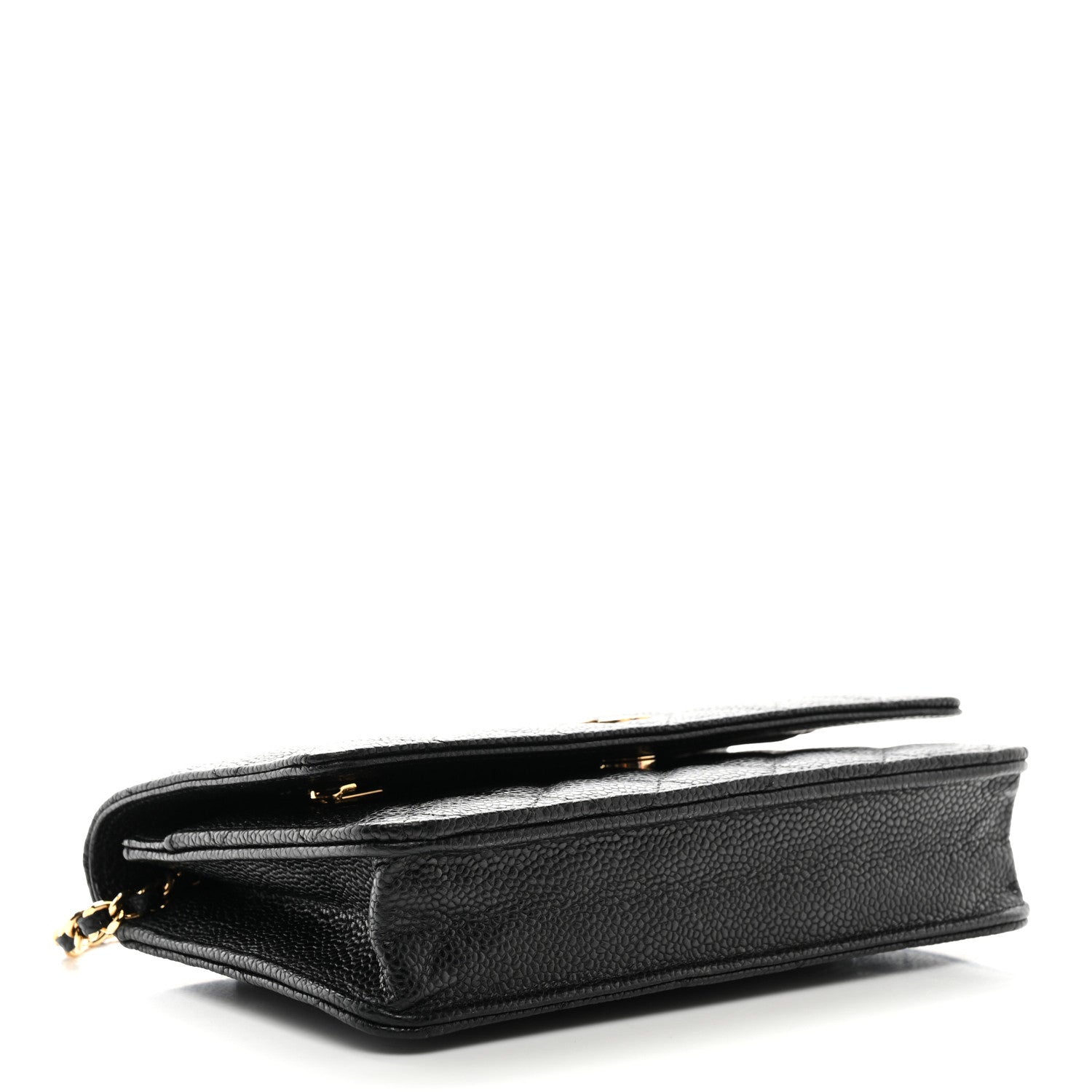 Chanel Caviar Quilted Wallet on Chain WOC Black 4 of 11
