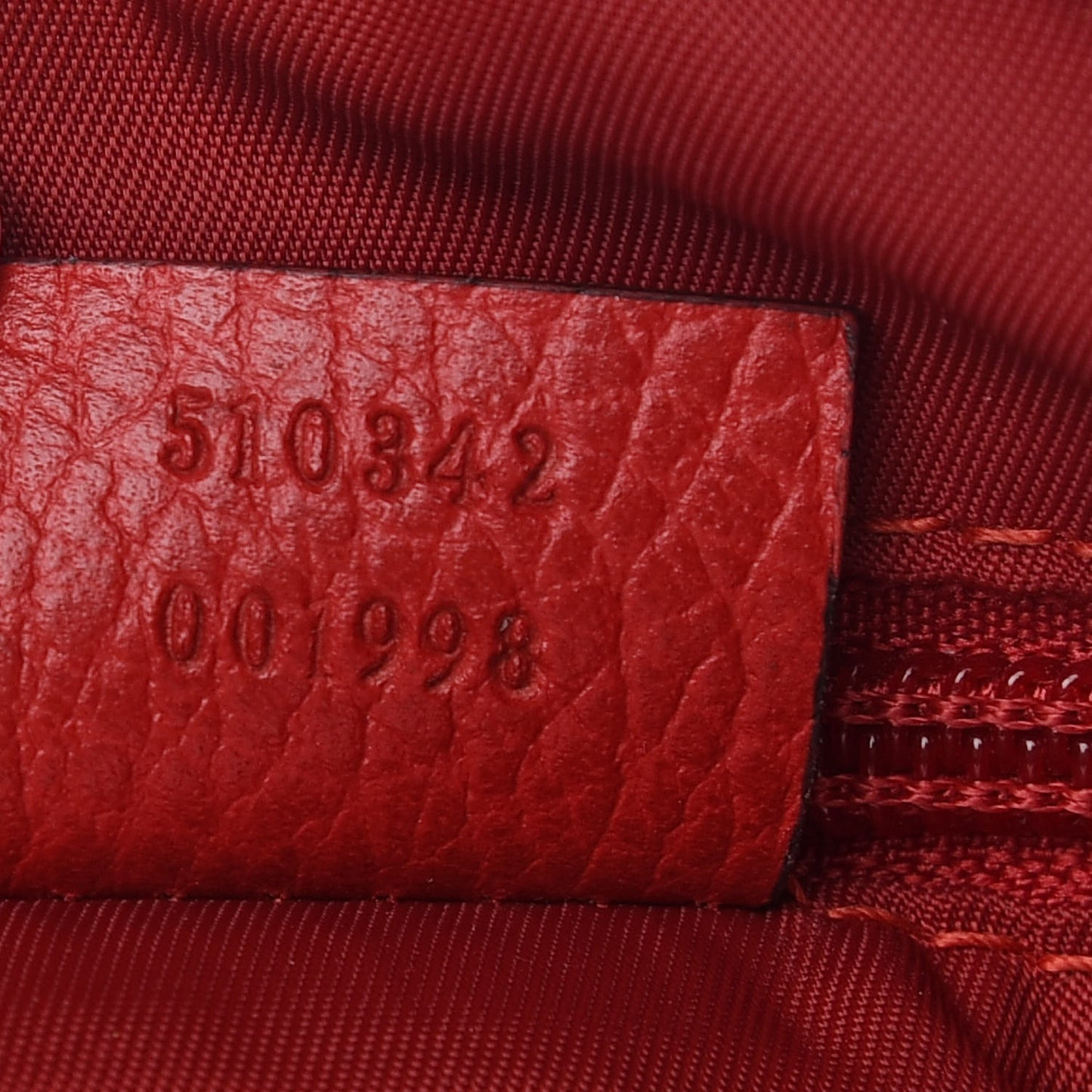 Nylon Monogram Dollar Calfskin Flat Messenger Bag Vibrant Red
