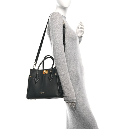 Louis Vuitton Calfskin Monogram Tufting On My Side Black 3 of 12