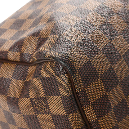 Louis Vuitton Damier Ebene Keepall Bandouliere 55 10 of 11