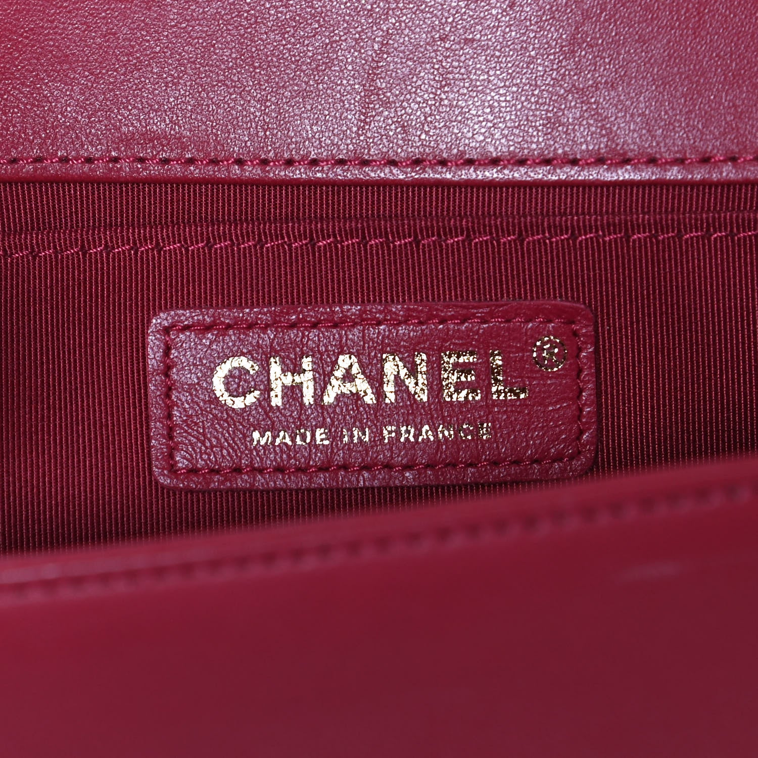 Chanel Lambskin Quilted Medium Boy Flap Red 7 of 14