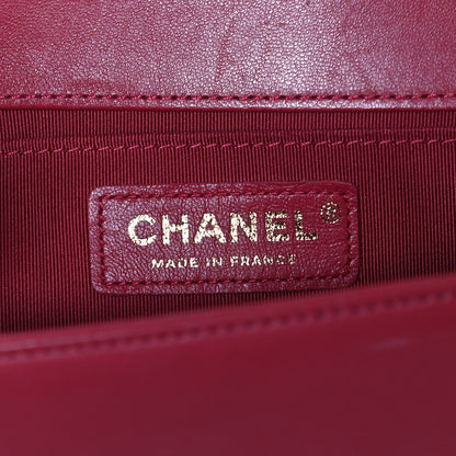Chanel Lambskin Quilted Medium Boy Flap Red 7 of 14
