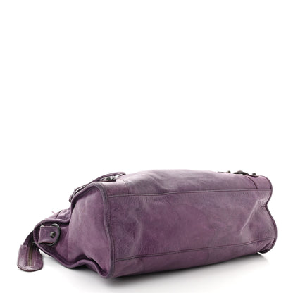 Balenciaga Agneau Classic Hardware City Raisin 4 of 16