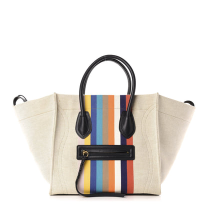 Celine Cotton Canvas Medium Phantom Luggage Multicolor 1 of 11