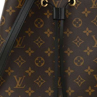 Louis Vuitton Monogram Neonoe MM Black 8 of 10