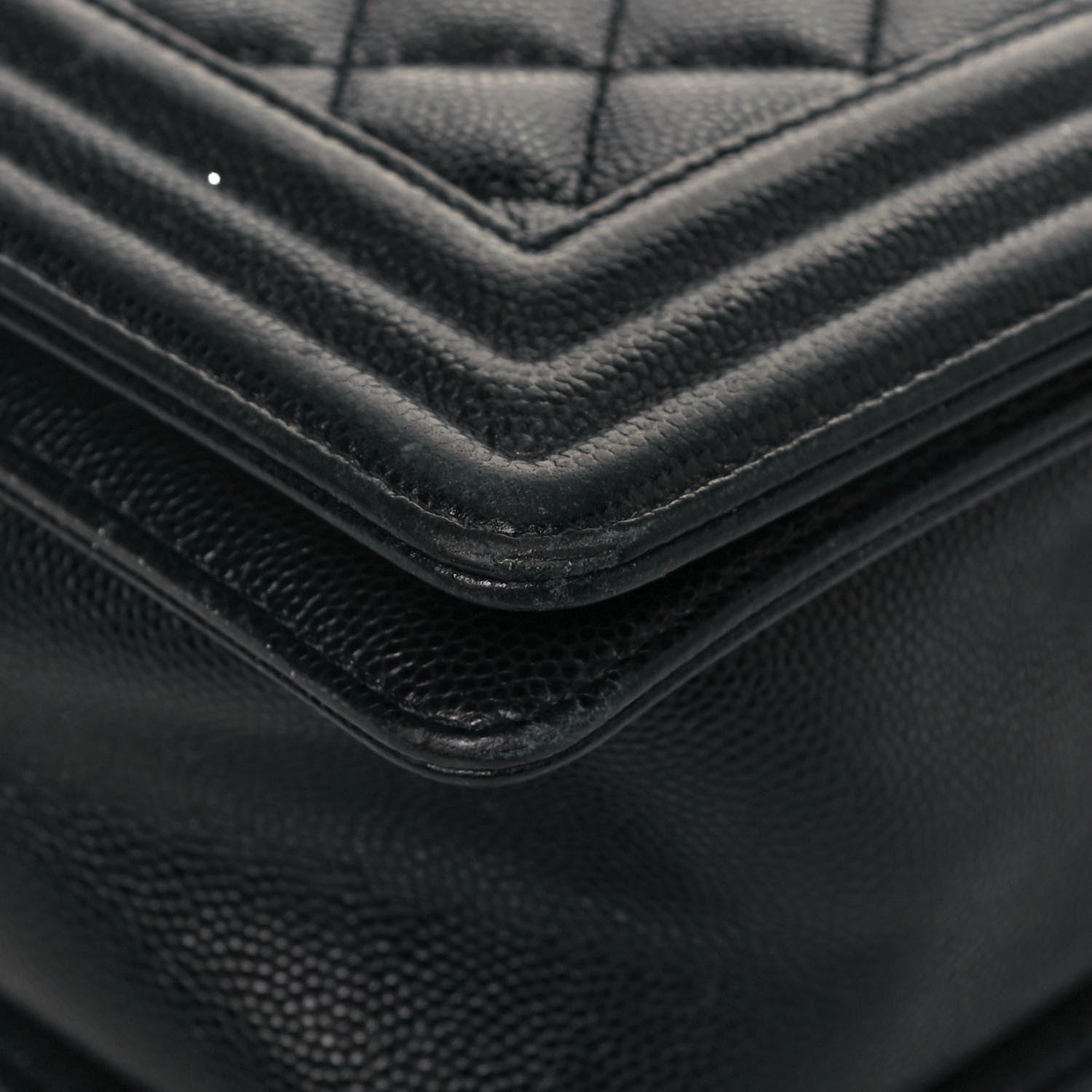 Chanel Caviar Quilted New Medium Boy Flap Black 9 of 18