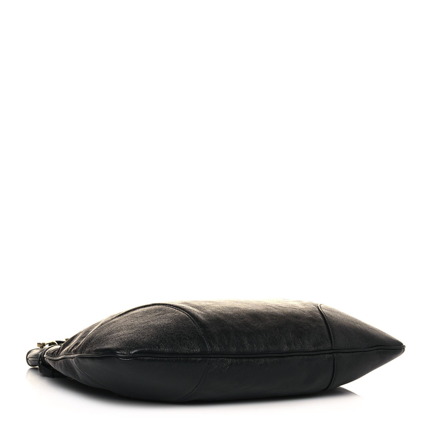 Gucci Sakai Calfskin Horsebit 1955 Cinch Top Messenger Bag Black 4 of 14
