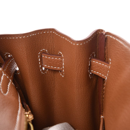 Hermes Togo Birkin 25 Gold 16 of 40