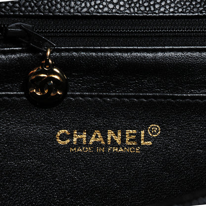 Chanel Caviar Jumbo Single Flap Black 8 of 9