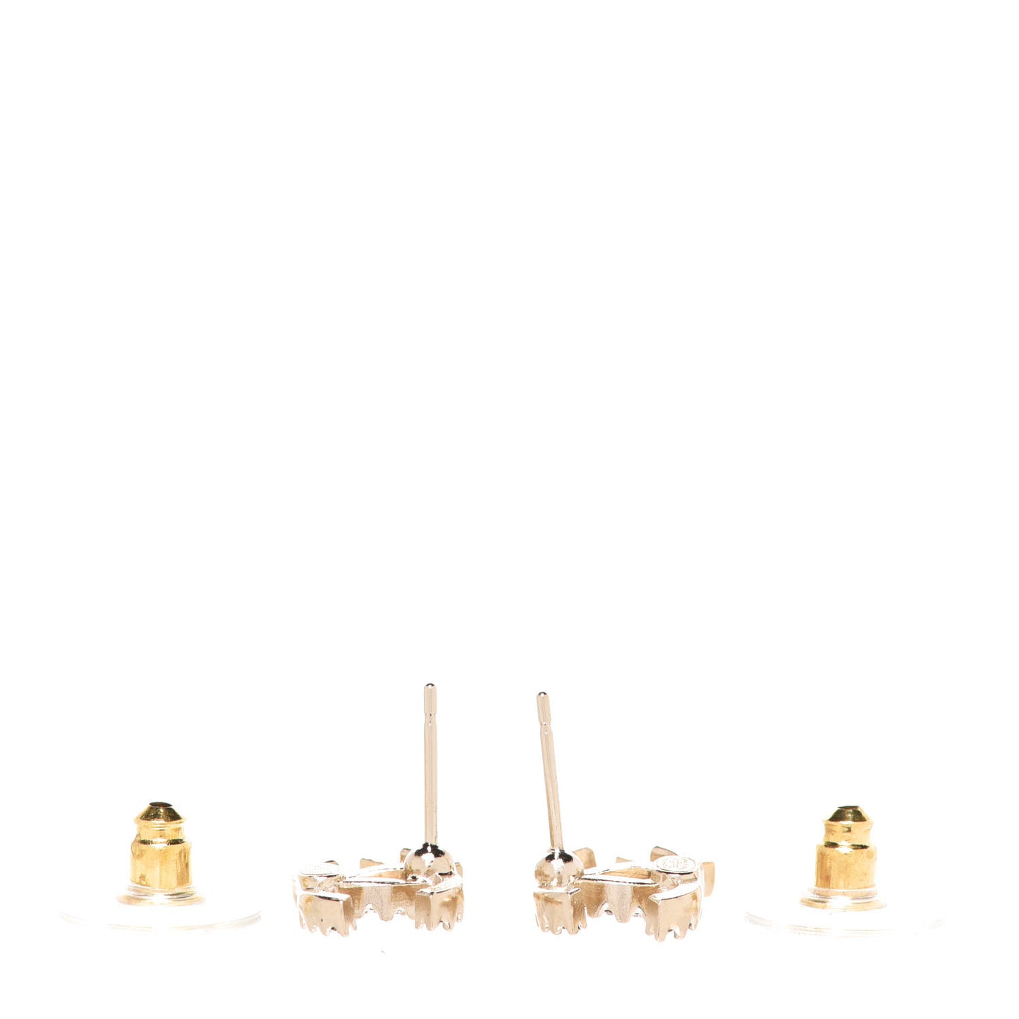 Crystal CC Starfall Earrings Gold