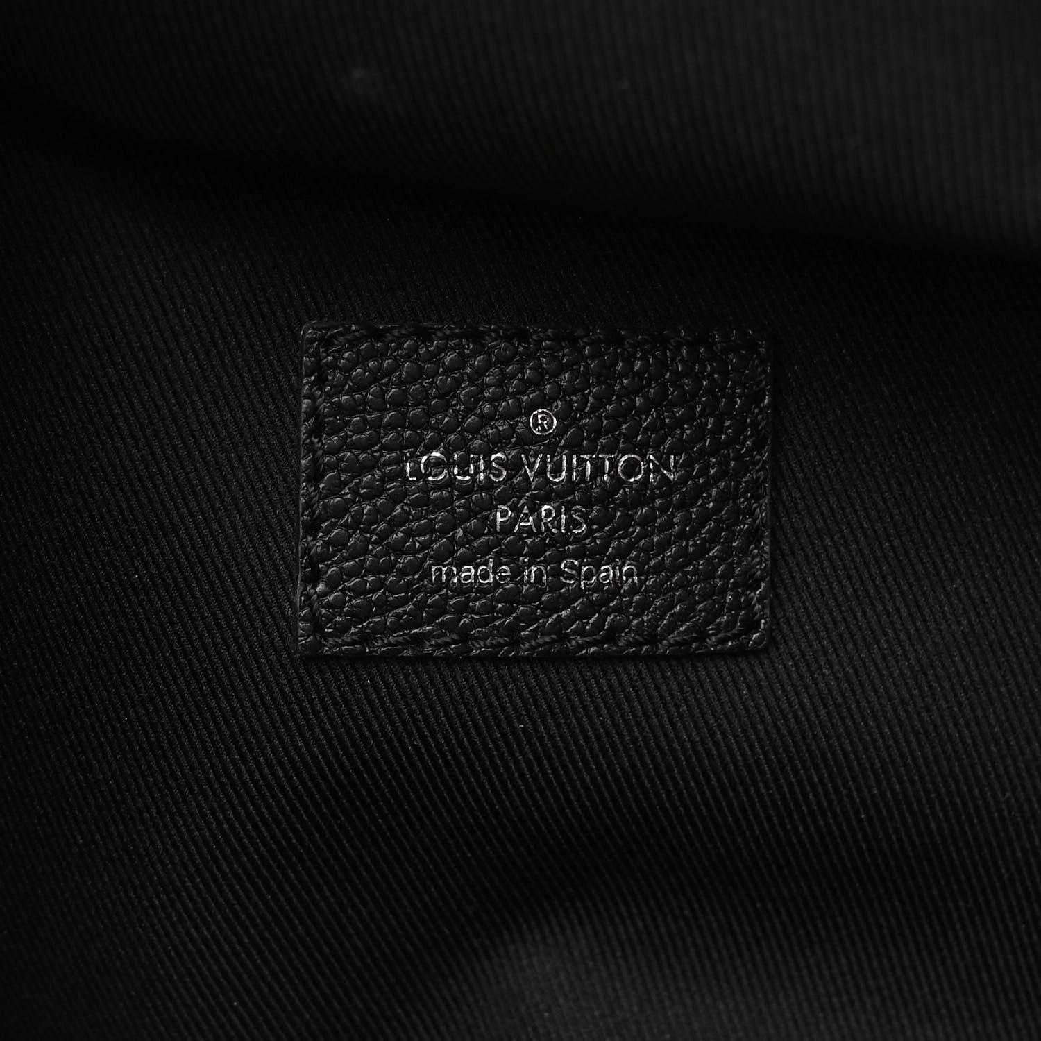 Louis Vuitton Empreinte Uniformes BumBag Black 6 of 10