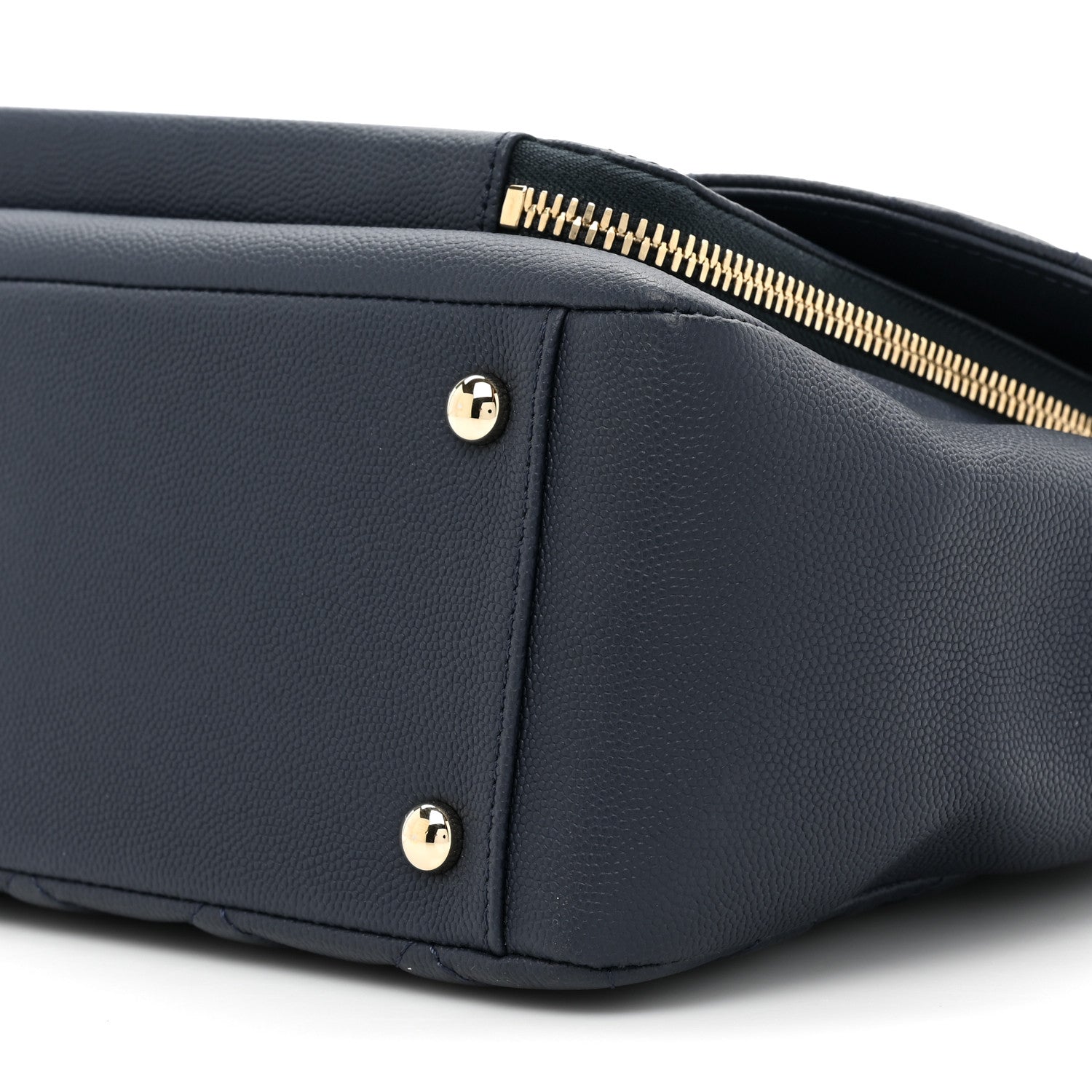 Chanel Caviar Quilted Large Business Affinity Flap Navy 9 of 12