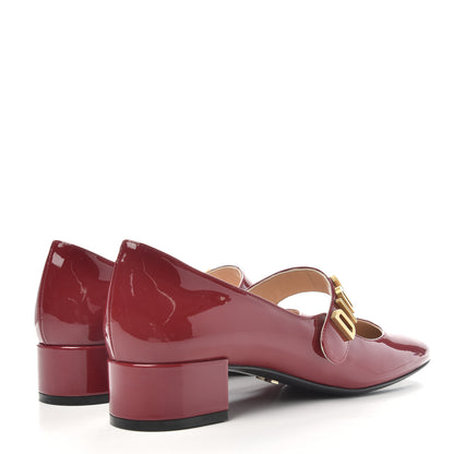 Christian Dior Patent Baby-D Ballet Pumps 38 Scarlet 4 of 11