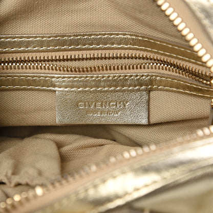 Givenchy Metallic Calfskin Micro Nightingale Gold 5 of 9