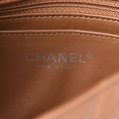 Chanel Caviar Quilted Mini Rectangular Flap Light Brown 6 of 13