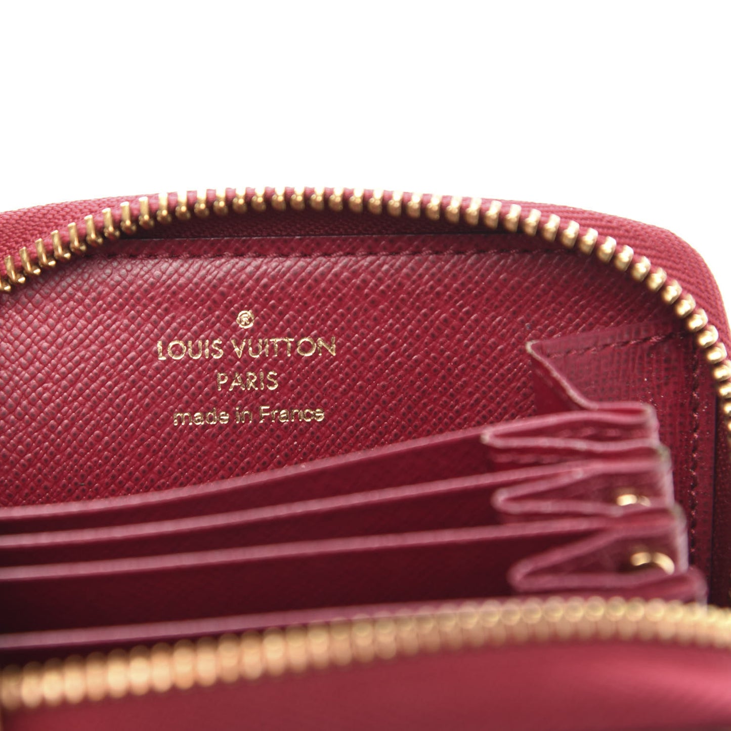 Monogram Zippy Multicartes Fuchsia