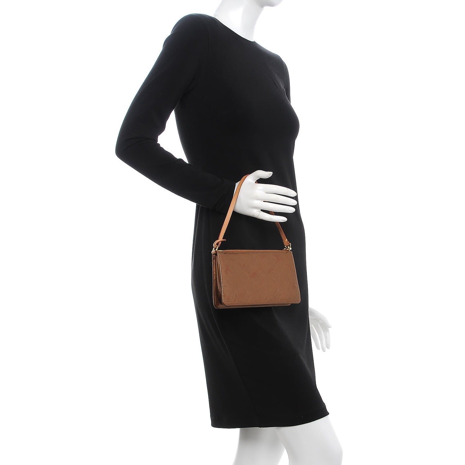Louis Vuitton Vernis Lexington Pochette Bronze 2 of 9